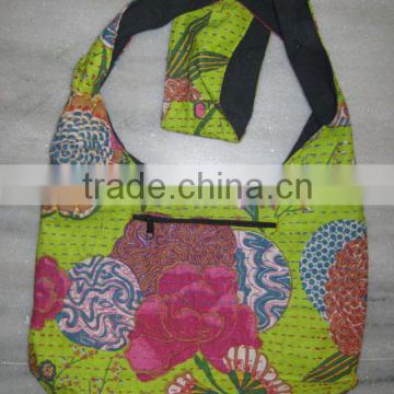 Wholesale Lot New Fashion Arrival Designer Kantha Hand bags,Floral Sling Bags,Shoulder Bag from India