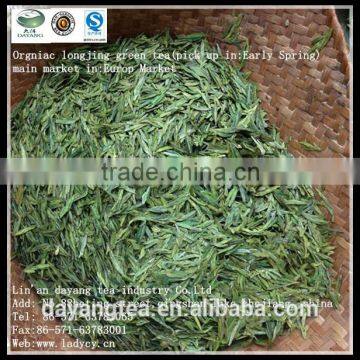 Organic longjing tea, Early Spring longjing tea, green tea