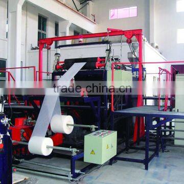 Packaging net production line