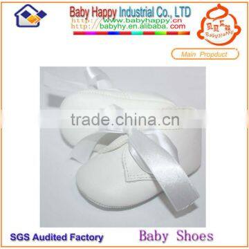 wholesale christing baptism plain white baby shoes