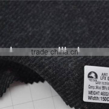 Wholesale twill wool nylon woolen tweed fabric for coats