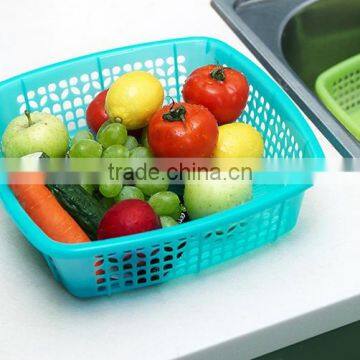 convenient use fruit plastic basket/unbreakable plastic basket/vegetable basket