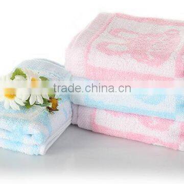 organic bamboo fabrics jacquard high quality towel set wholesales