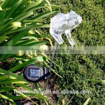 Garden Solar Light Frog