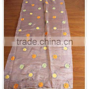 YLS-150 Glass yarn Transparent curtain fabric Glass yarn