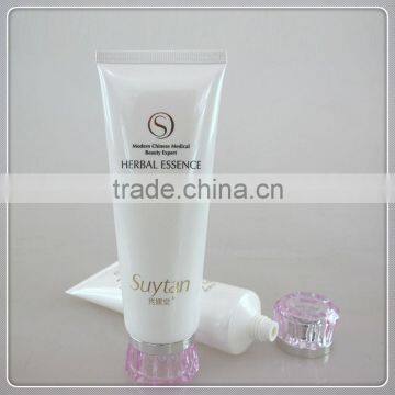 100g cosmetic cream tube with new design screw cap