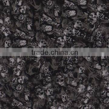 3D cubic hydrographics water transfer printing film SKULL PATTERN