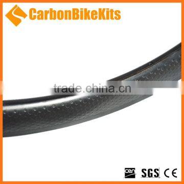 CBK Aero Design 45mm Deep 700c Road Racing Bike Dimple Carbon Rims Tubular