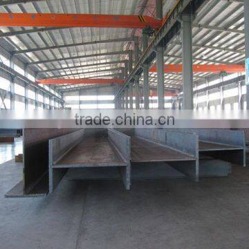 Steel H Beams Price/ prefabricated steel structure warehouse/ cheap prefab steel structure house