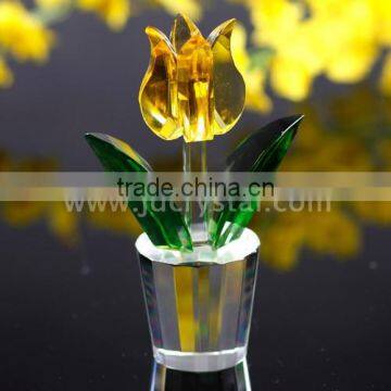 cheap crystal flower for home crystal decorations                        
                                                Quality Choice