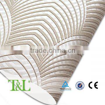 Wallpapers 3d eco-friendly foamed non-woven wallpaper manufacturer