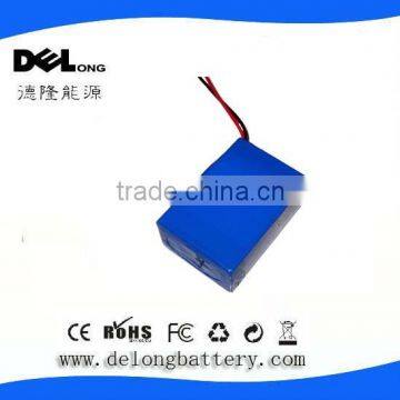 Li-ion battery pack 3.7v 1000mah for miner's lamp