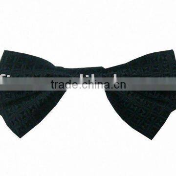 Black bow tie