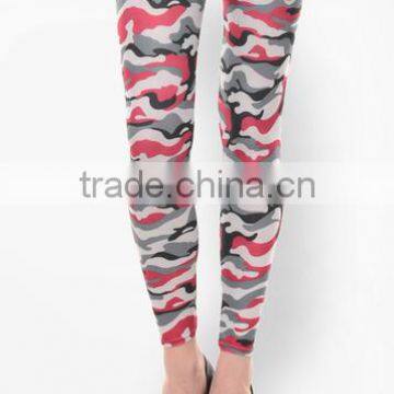 Polyester/spandex Womens Camo Sports Leggings photo-2