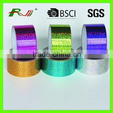 waterproof self adhesive prism duct tape for party decoration