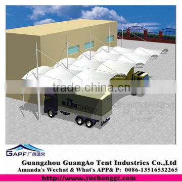 Guangzhou factory professional steel structure tensile small awning