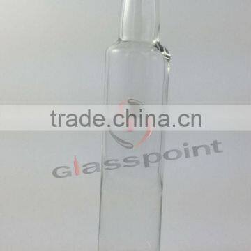 250ml transparent dorica flint olive oil glass bottles