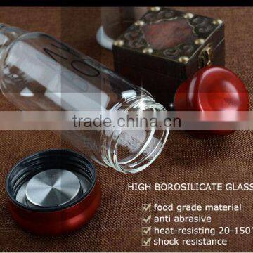 Made in China Heat Preservation Glass Filter Water Bottle / Cup of Tea for Sale photo-2