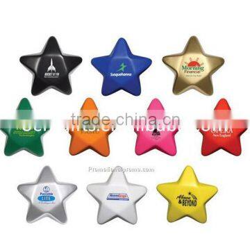 Star Shaped PU Stress Ball Promotional Custom Imprinted With Logo                        
                                                Quality Choice