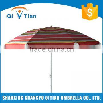 Economical custom design polyester colorful pink beach umbrella