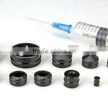 Medical rubber gasket for syringe