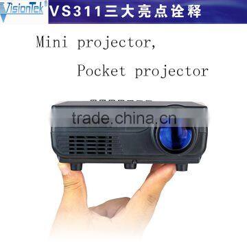 2016 hot products 150 lumens mini projector for home cinema use