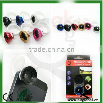 best selller moible phone lens, macro+wide angle lens for iphone 5 5s