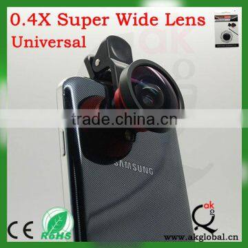 Self Shot 0.4X Super Wide Angle Lens For Mobile Phone Camera
