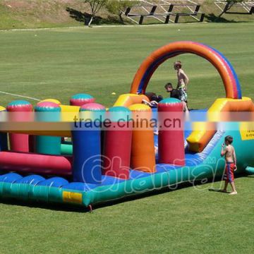 cheap inflatable obstacle course games for kids