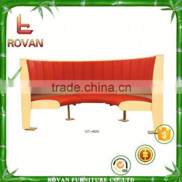 american style leather sofa white leather circle night club booth sofa