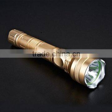 Aluminium Police Led Flashlight With USB Charger photo-2