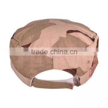Desert Camo Enzyme Washed Men Military Cap photo-5