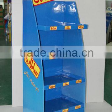 OEM&ODM large plastic floor display shelf