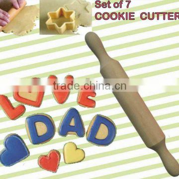 9pcs set plastic cookie toole