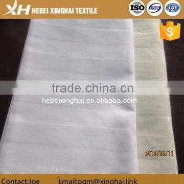 CVC 50% Polyester 50% Cotton Sateen Fabric for Hotel Bed Sheet photo-3