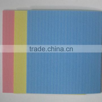 Wet 4mm thickness Cellulose Sponge Cloth