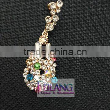 Retro Fashion Full of Diamond Earrings Drop Earrings photo-2