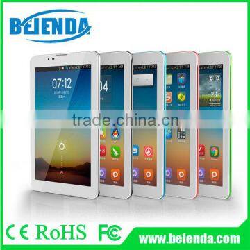 7 inch tablet pc with voice call 7inch dual core MT6572 processor android 4.4 Kitkat 512MB 4G dual camera GPS Bluetooth FM,