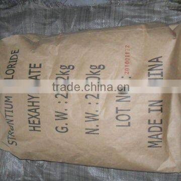 Strontium Chloride Powder for Electrolyte
