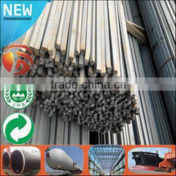 Hot Sale mild square steel bar sizes carbon steel bar prices 19*19mm SS400