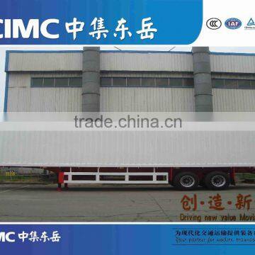 CIMC 60 Ton Cargo Box Semi Trailer, Van Truck Trailer