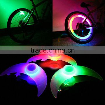 bicycle wheel spoke silicon led light