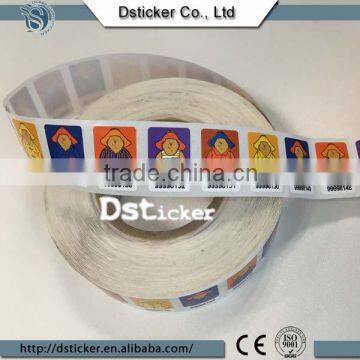 Self Adhesive Serial Number Sticker Printing