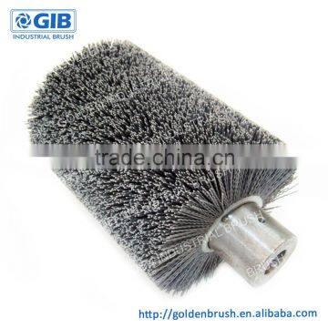 Abrasive Nylon Coil Brush with Shaft, Wide Face Brush, Brush Roller, Diameter 160 mm