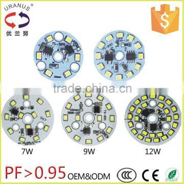 PF>0.95 AC220V 3w 5w 7w 9w 12w LED module price