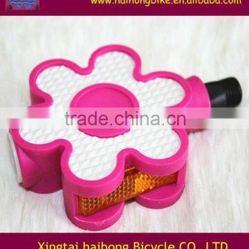 Qualified nice colored flower-shape pedal/baby bike pedal/BMX pedal