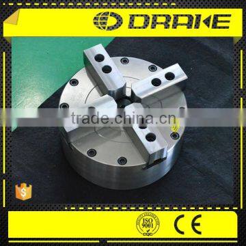 4 Jaw Solid Built-in Cylinder Lathe Cnc Pneumatic Chuck for Milling Machine photo-3