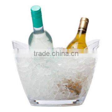 clear acrylic novelty wine bottle holder