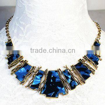 Sapphire alloy jewelry old fashioned necklaces