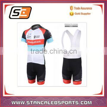 Stan Caleb fashion contrast thermal cycling wear with short sleeve